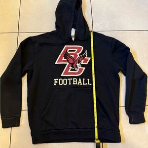 Boston college adidas black hoodie Sz medium